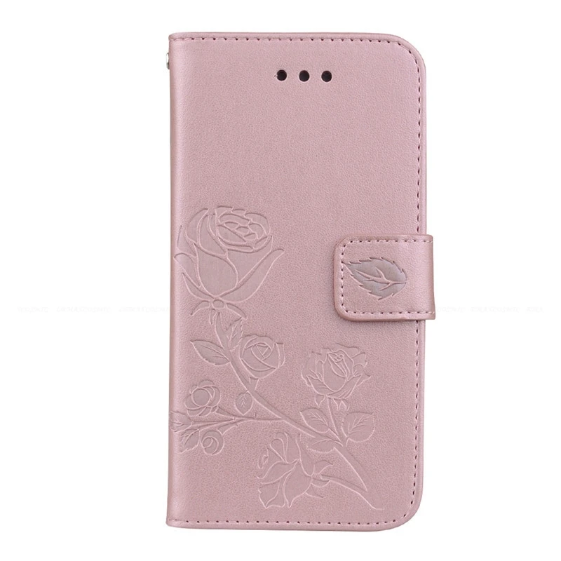 Pink Роскошный флип-чехол в ретро стиле для huawei P8 lite кожа+ Мягкий силиконовый чехол-кошелек для Coque huawei P8lite ALE-L21 чехол для телефона Fundas - Цвет: Pink