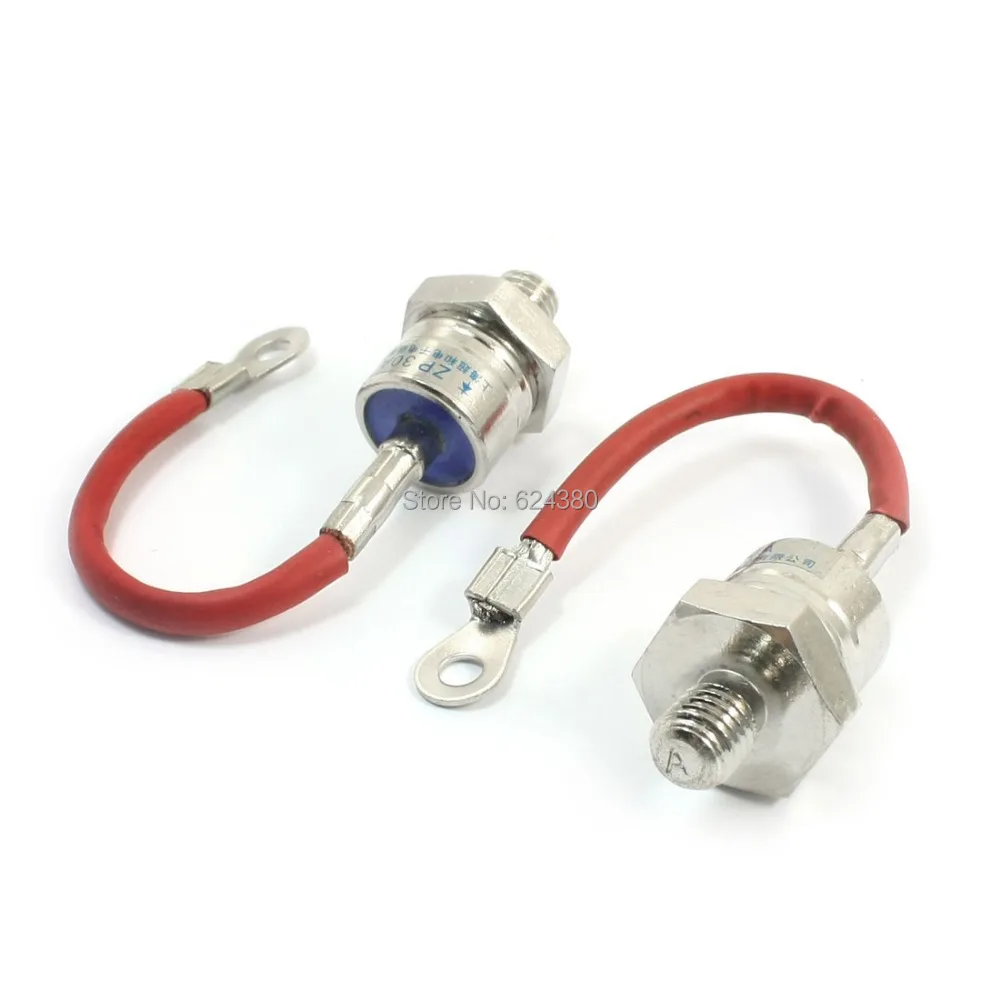 Тиристор шпилька кремниевый управляющий диод выпрямитель SCR сетка 30 А 1000 В ZP 30A|scr