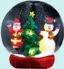 Надувной Рождественский подарок надувной снежный шар|globe|globe snowglobe inflatable |