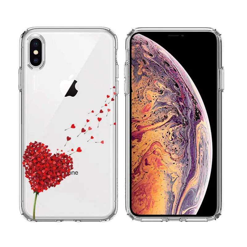 Arvin Case FOR Iphone XR Soft Clear Protective TPU Back Cover 5 5S 6s Plus X XS Max Painting Silicon 7 8 |