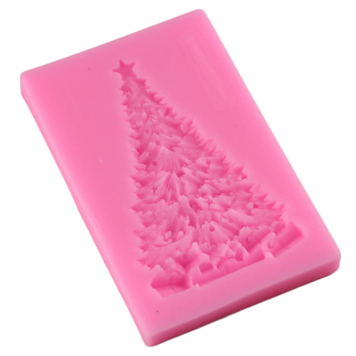 Mujiang рождественские сосновые гайки Силиконовые Формы Рождественская елка