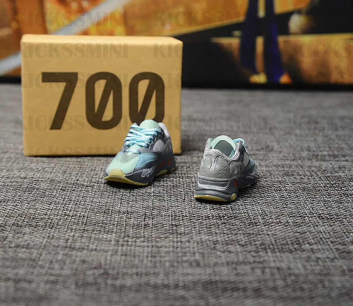 dropshipping 700 colors lace sneaker no keychain no hole 1/6 SCALE 3D Mini Sneaker JORDAN keychain doll accessory
