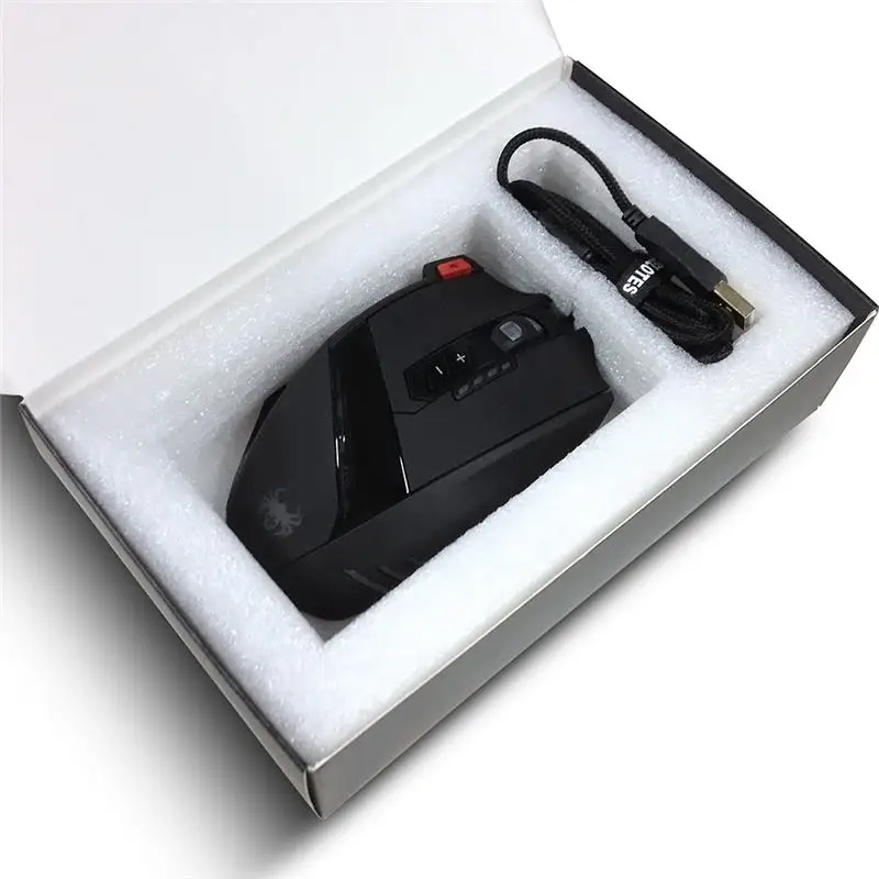 C12 Проводная игровая мышь USB оптическая геймер Эргономика компьютерные мыши 4000 dpi
