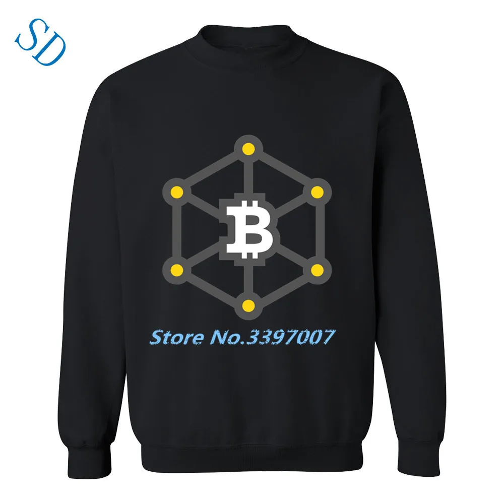 Лидер продаж Федерер бренд 2018 Bitcoin Mining бассейн 3D Толстовка Для мужчин из 100% хлопка