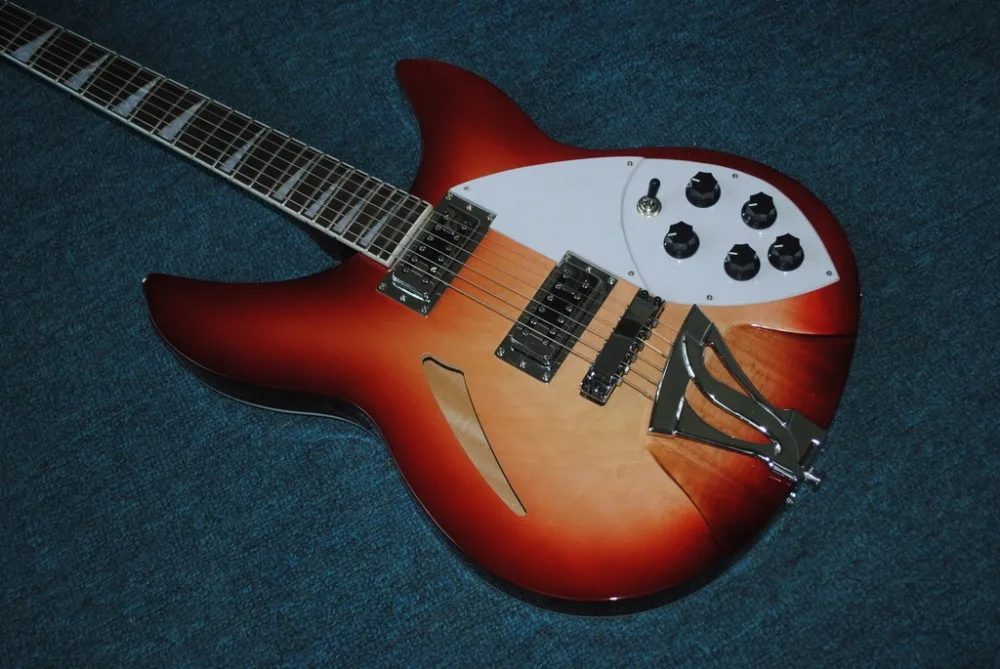 2019 Новинка + завод 6 струн rickenback 360 электрическая гитара ricken 330 Бесплатная доставка