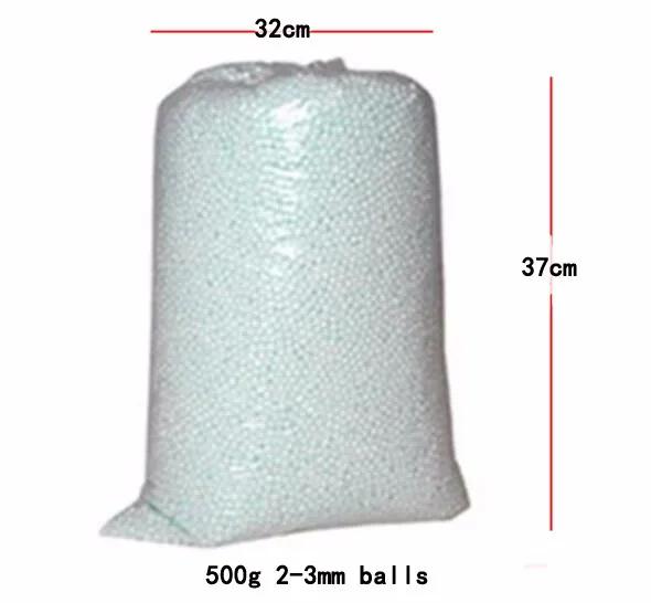 

500g/250g Wholesale Polystyrene Styrofoam Plastic Foam Mini Beads Ball DIY Assorted White Decorate Event Party Halloween