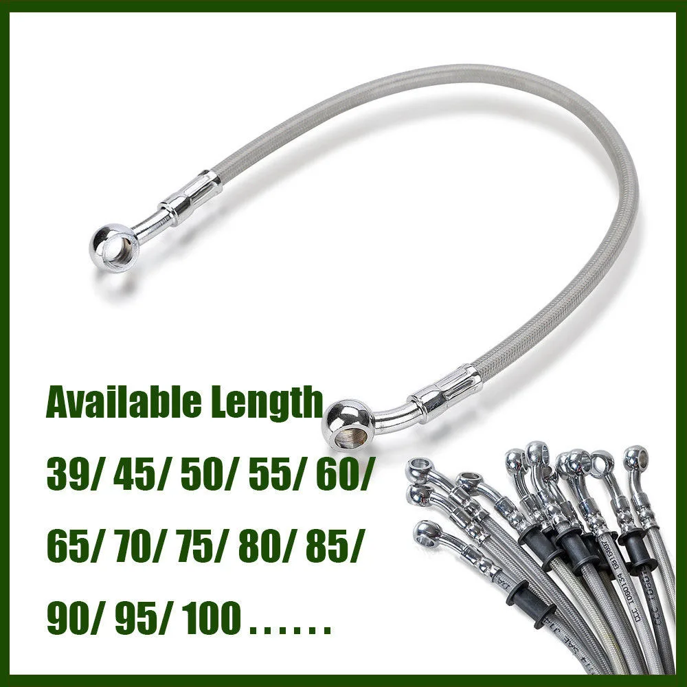 1000 мм 1100 Универсальный тормоза мотоцикла Масляный шланг трубы гидравлические