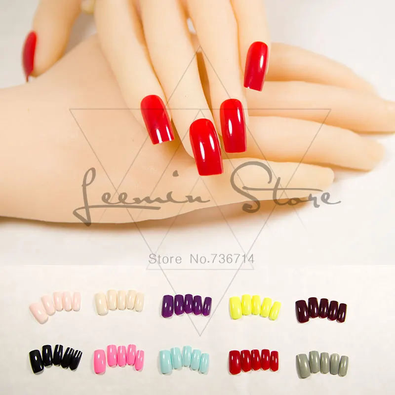Fashion long false nails colour fake sexy choice for party | False Nails