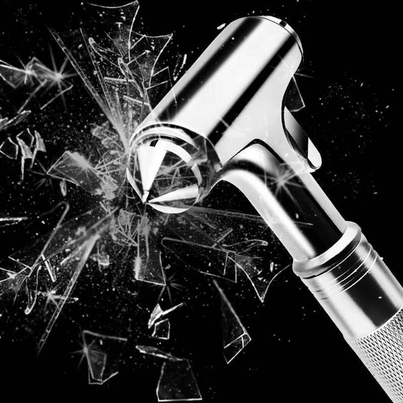 

Hot Car Safety Hammer Window Breaker Emergency Escape Tool Seatbelt Cutter Rescue Tools BX