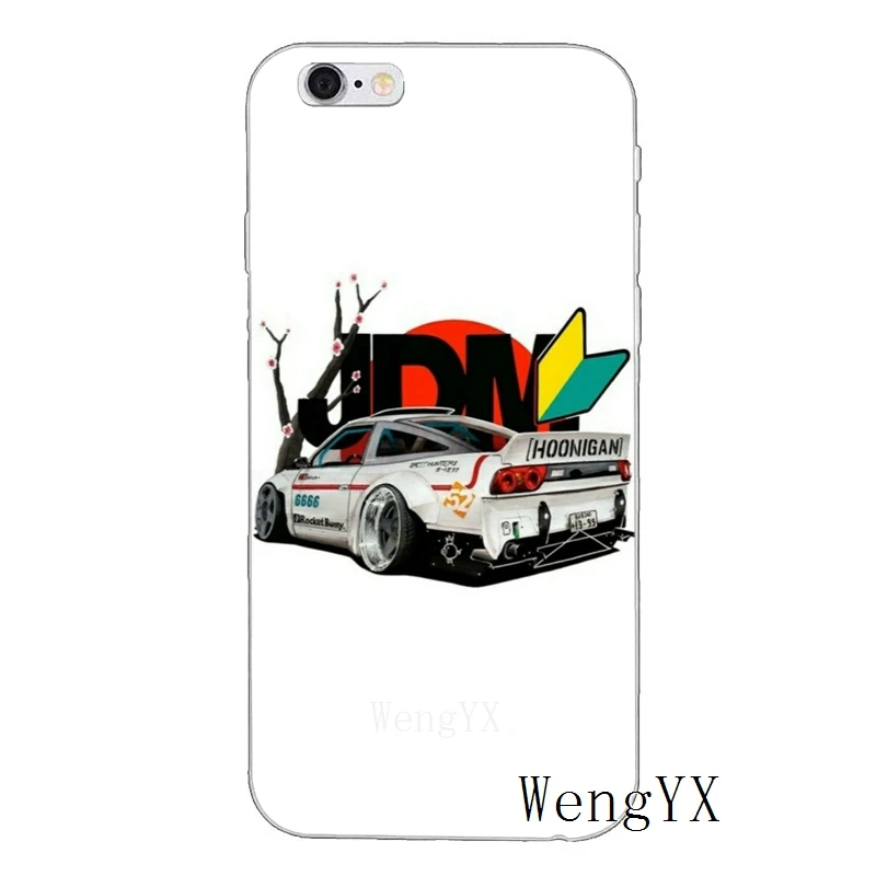 speed-car-jdm-A-14 Спортивный автомобиль дрейф JDM ДЛЯ iPhone X XR XS Max 8 7 plus 6s 6 plus SE 5S 5c 5 4S 4 iPod Touch чехол мягкий чехол для телефона - Цвет: speed-car-jdm-A-14