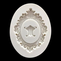 sugar silicone mold relief frame photo frame mold dry pace clay glue plaster accessories 15 606
