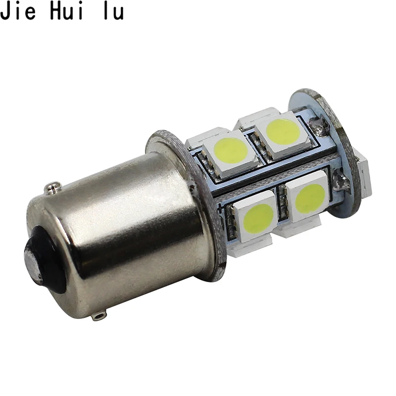 Стайлинг автомобиля 100 шт. грузовик 12 В 1156 BA15S 13 светодиодный LED P21W 5050 BAY15D задний