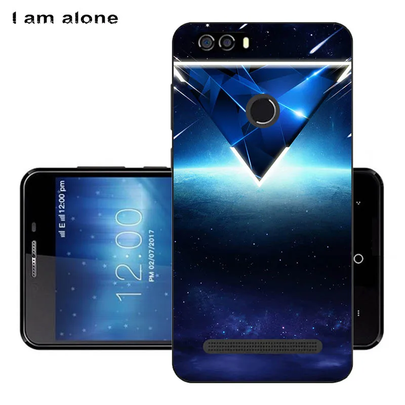 Чехлы для телефонов I am alone для Leagoo power 2 5,0 дюйма, мягкие чехлы из ТПУ для мобильных телефонов с мультяшным принтом для Leagoo power 2, сумки