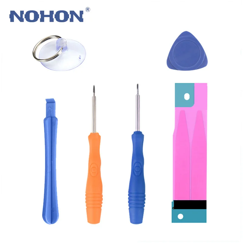 NOHON батарея для iPhone 5 5S 1700mAh Замена батареи мобильного телефона на бесплатные
