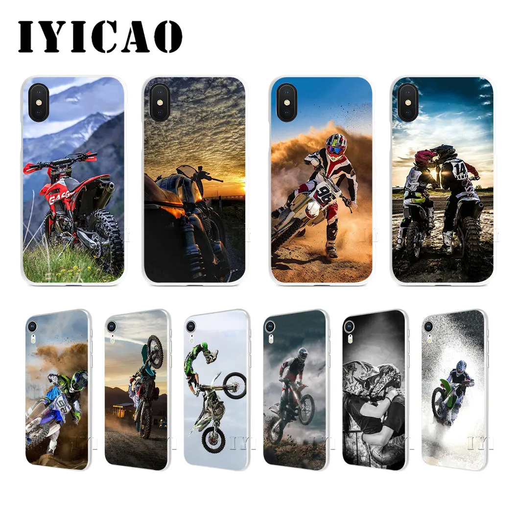 IYICAO Rally motorcyc Sport Coqu Жесткий Чехол для iPhone 4 4S 5 5S Se 6 7 7plus 8 8Plus X XS MAX XR 6s Plus 11 pro