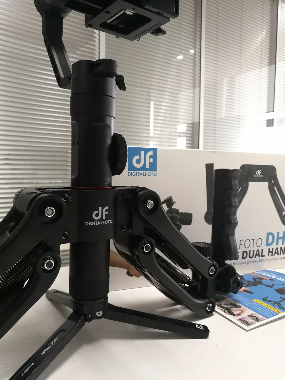 DH04 Z axis весна двойная ручка карданный держатель для ZHIYUN Crane 2 DJI Ronin S/SC MOZA AIRCROSS Smooth 4 OSMO mobile 2 AK2000