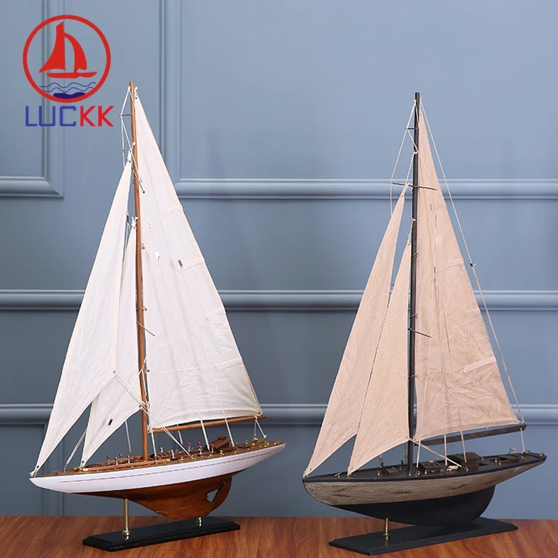 LUCKK 60 см Американская деревянная модель DIY корабль домашний интерьер 2 цвета