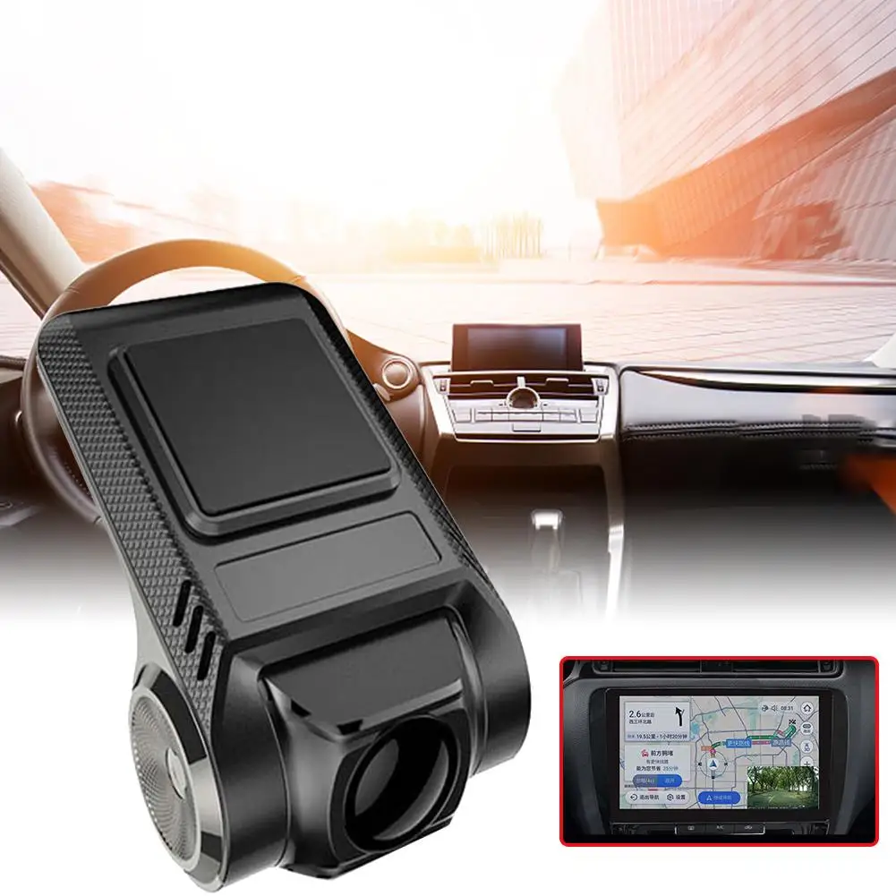 Видеорегистратор Mini dash cam Автомобильный USB видеорегистратор DVR камера Dashcam Full HD 1080P
