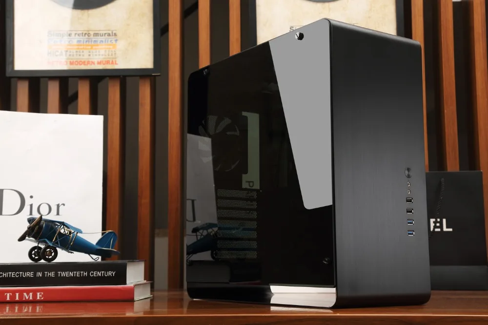 JONSBO UMX4 ATX чехол для компьютера из закаленного стекла боковая прозрачная версия Шасси поддержка atx материнская плата 240 Холодный ряд