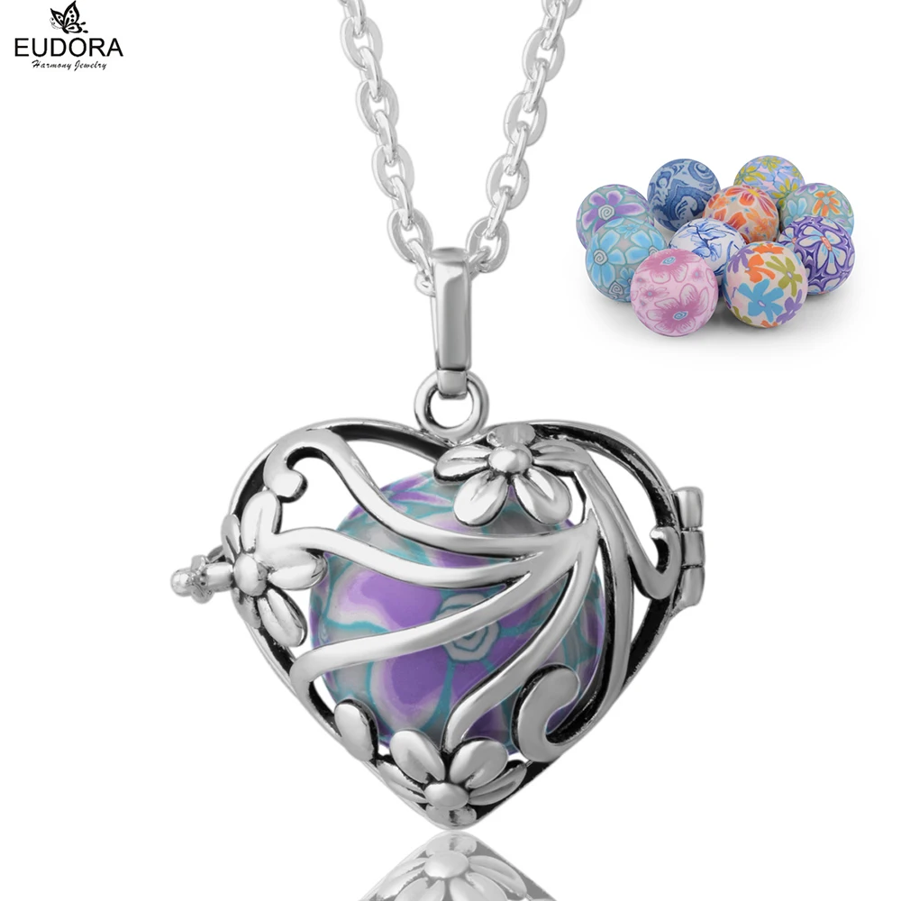 Розничная продажа юдора и принтом в виде сердечек гармония Bola кулон Цепочки
