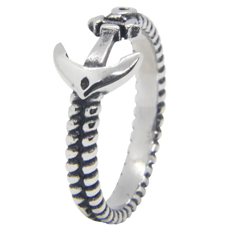 Матросское кольцо для девочек размер 6 12 из нержавеющей стали 316L модное Ювелирное