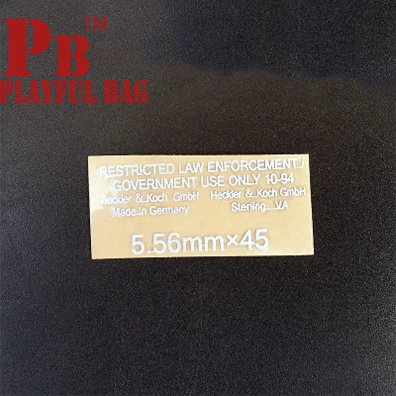 Игривая сумка PB для занятий спортом на открытом воздухе CS металлическая наклейка