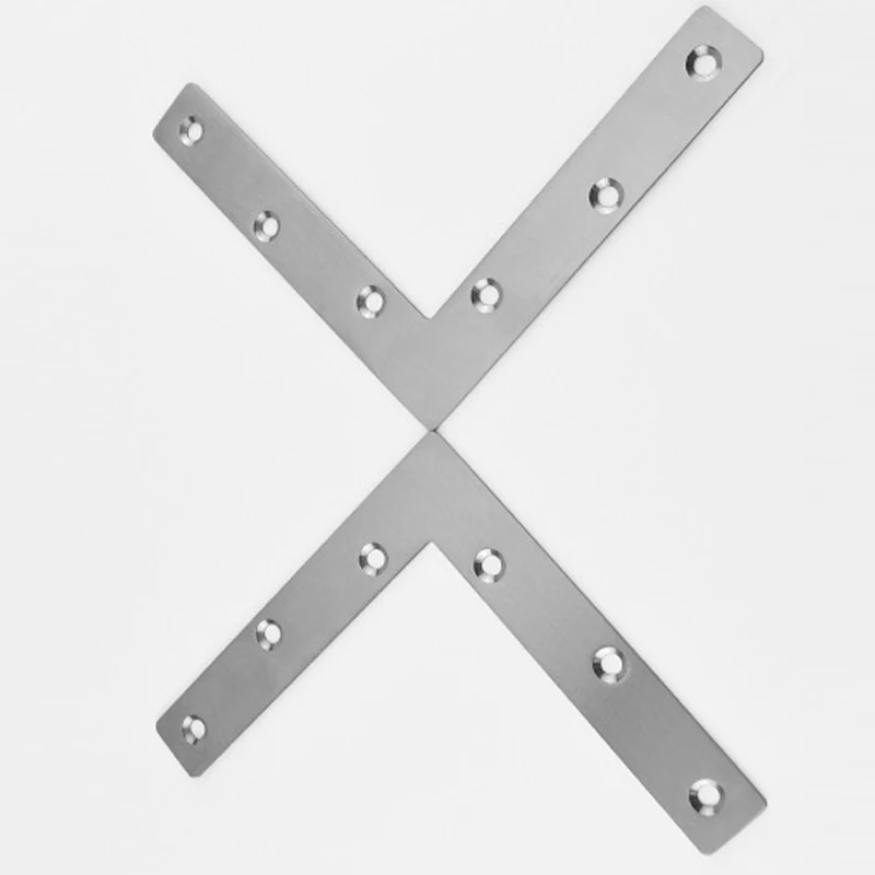 8 шт. нержавеющая сталь Staight 90 градусов Угловые скобы для мебели фурнитура прямые