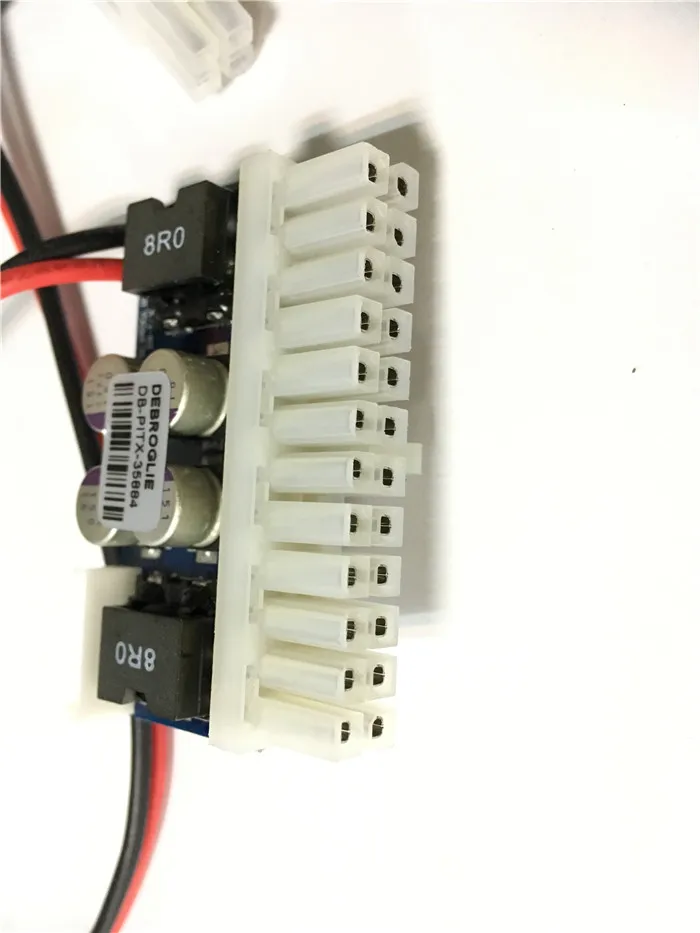 PCI E 6 контактный вход Φ 160 Вт 250 24 модуль питания Swithc Pico PSU Car Auto Mini ITX