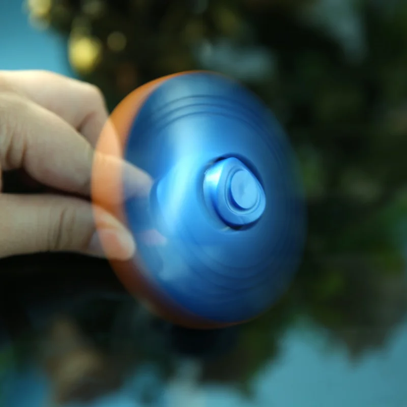 Мини гироскопа стороны Spinner Алюминий сплав Материал для аутизма и СДВГ время