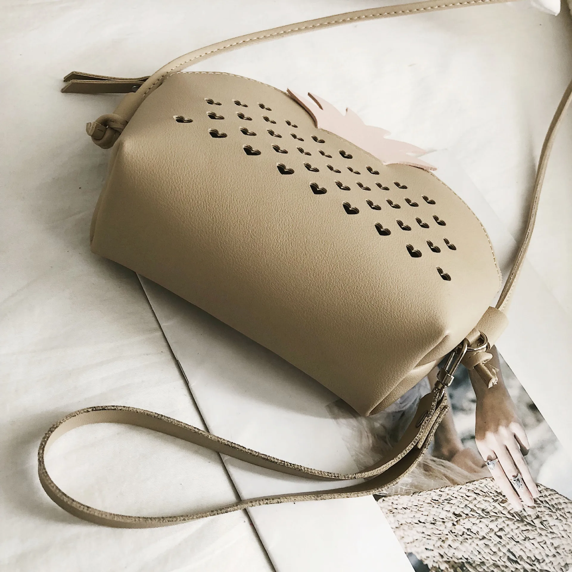 Женские открытые сумки через плечо для женщин 2019 качественные Роскошные Сумки из