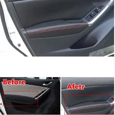 Для Mazda CX 5 полиуретановая дверь подлокотник покрытие поверхности отделочная