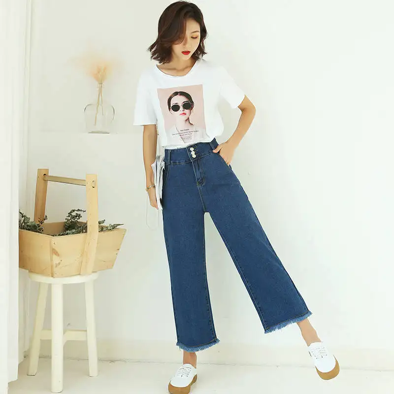Новинка 2019 весенние женские синие джинсы для женщин бойфренды с высокой талией