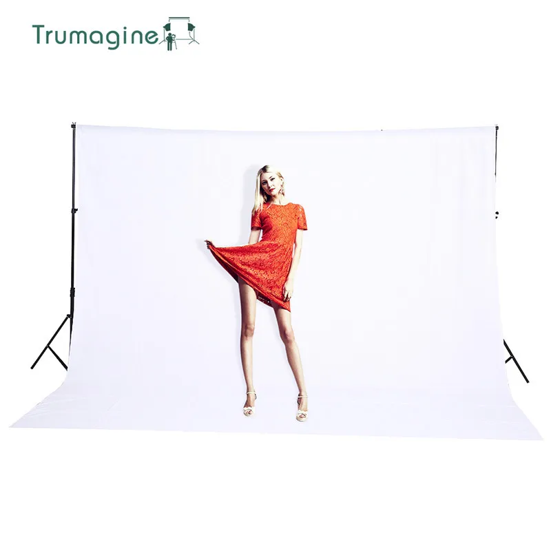 Фотофон TRUMAGINE 3*2 м/10*6 5 футов белый экран для студийной фотосъемки из хлопка без