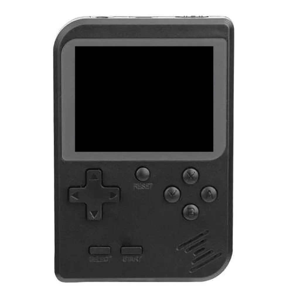 clear black GB BOY RS-6A игровая консоль подключена к телевизору 3,0 дюймов цветной экран 168 игры портативная игровая консоль - Цвет: clear black