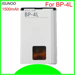 Аккумулятор ISUNOO BP-4L BP4L BP 4L для Nokia N97i E71 E71x E73 E90 E90i N810, аккумулятор 1500 мАч