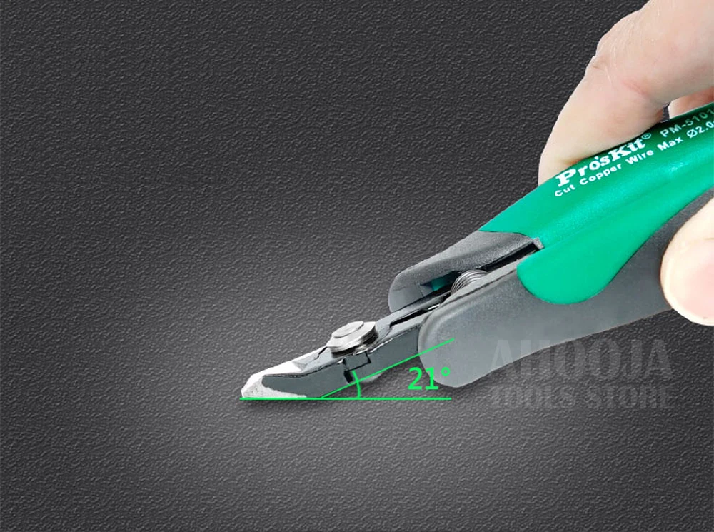 PM-5101 Pro'sKit режущие электрические кусачки для кабеля DIY Электронные диагональные плоскогубцы бокорезы Кусачки Инструменты для резки проводов