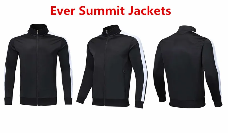 Ever Summit куртки для DIY Настроить командные спортивные костюмы футбольный свитер Футбол 18 19 тренировочные наборы для взрослых Mbappe Pogba длинные штаны