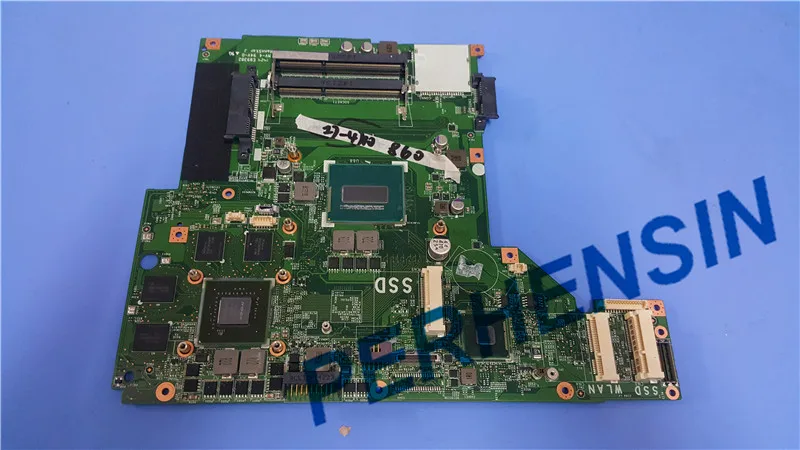 Оригинальный Для MSI GE70 материнская плата портативного компьютера с I7 Процессор MS
