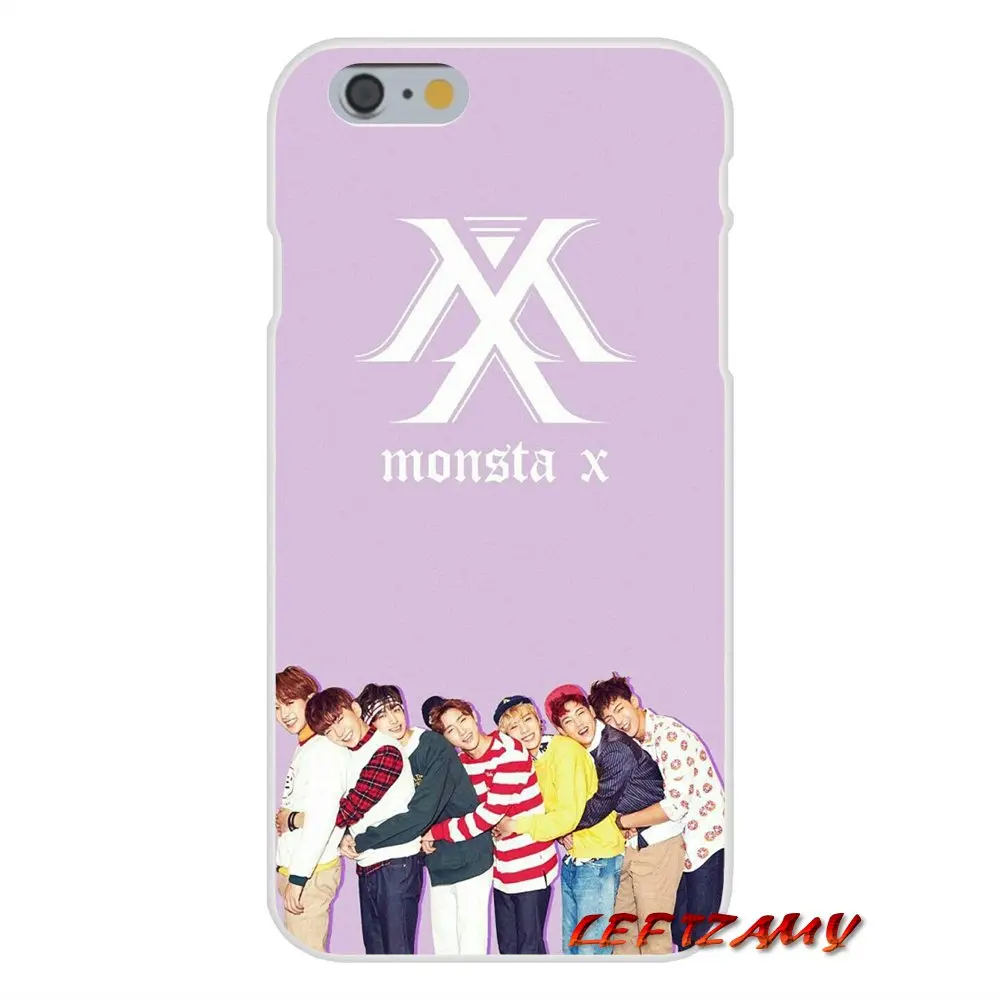 Аксессуары для Motorola Moto G LG Spirit G2 G3 Mini G4 G5 K4 K7 K8 K10 V10 V20 V30 чехлы телефонов Monsta X KPOP Boy Group