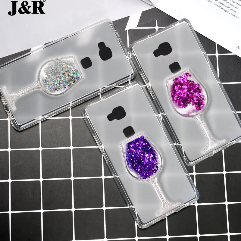 Чехол для Huawei GR5/Honor 5X/Honor Play 5X KIW-TL00 KIW-TL00H/Honor5X Liquid TPU Cover Quicksand Dynamic Glitter Transparent on.