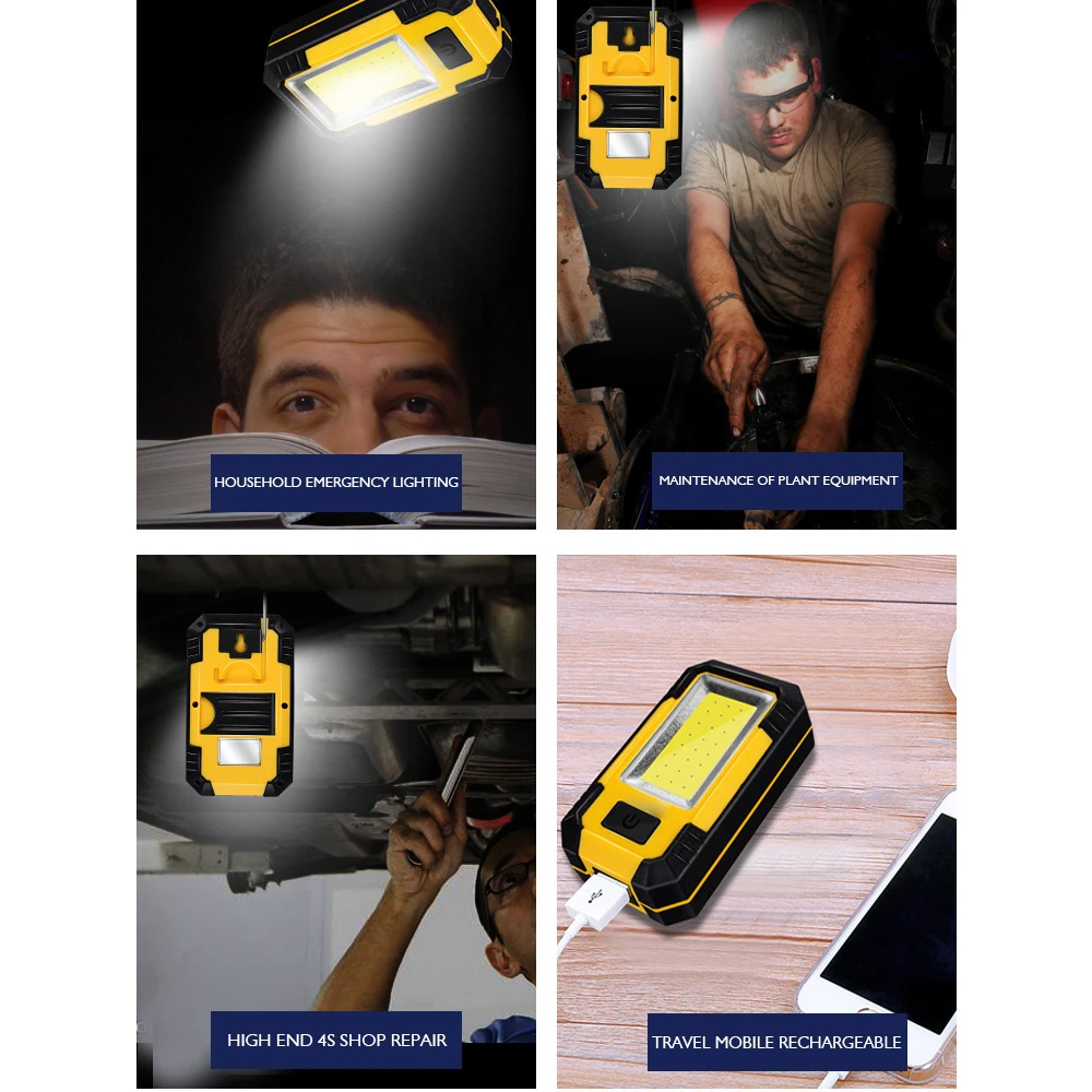 Светодиодный портативный Рабочий светильник 30 Вт супер яркий светодиодный