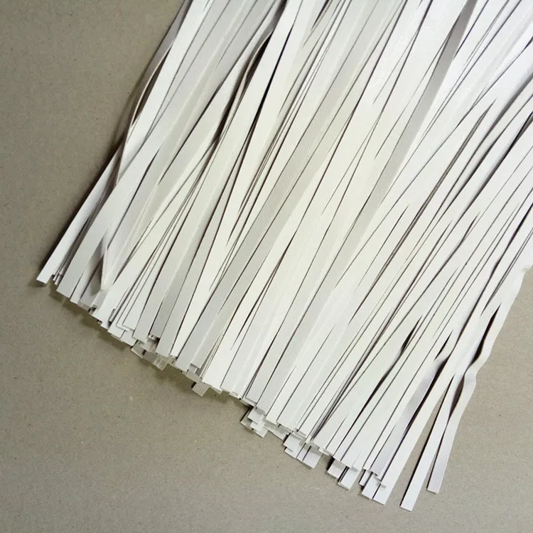 Модное шитье сделай сам 2 м из искусственной кожи с бахромой и кружевной отделкой