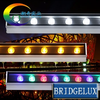 1 шт. Светодиодная лампа для мытья стен DMX512 RGB теплый белый Садовый уличный