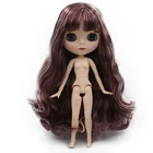 Шарнирная кукла Blyth, кукла Neo Blyth, Обнаженная кукла с матовым лицом, можно сменить макияж и платье, DIY, 16 шарнирные куклы SO44
