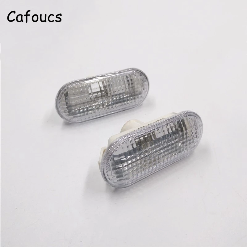 Cafoucs автомобильный Fender боковая листовая фара для Ford Focus 2 2005 2008 сигнальная лампа