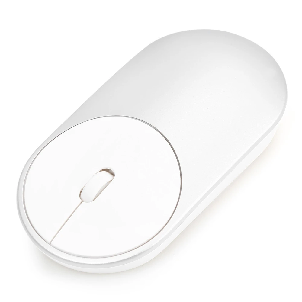 Оригинальная Портативная оптическая беспроводная Bluetooth мышь Xiaomi из алюминиевого