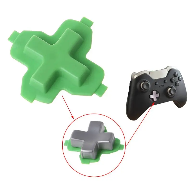 Зеленая Магнитная Dpad Горячая запасная часть для джойстика части игровой