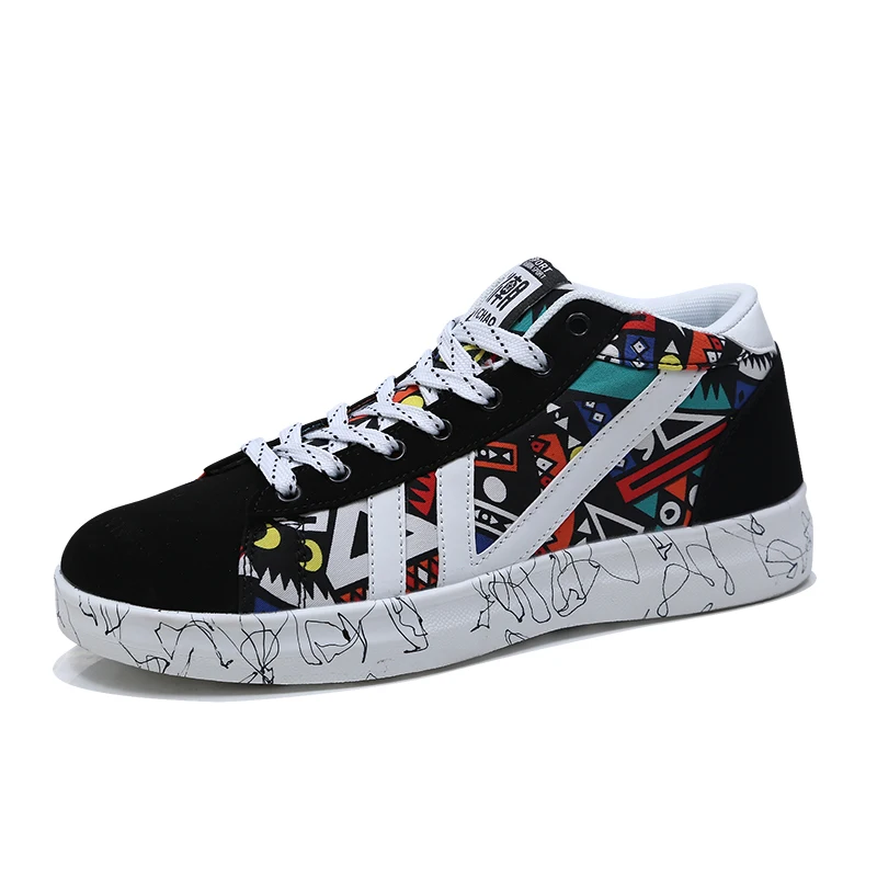 Кроссовки мужские легкие на шнуровке дышащие холщовые летняя обувь 2019|Катание