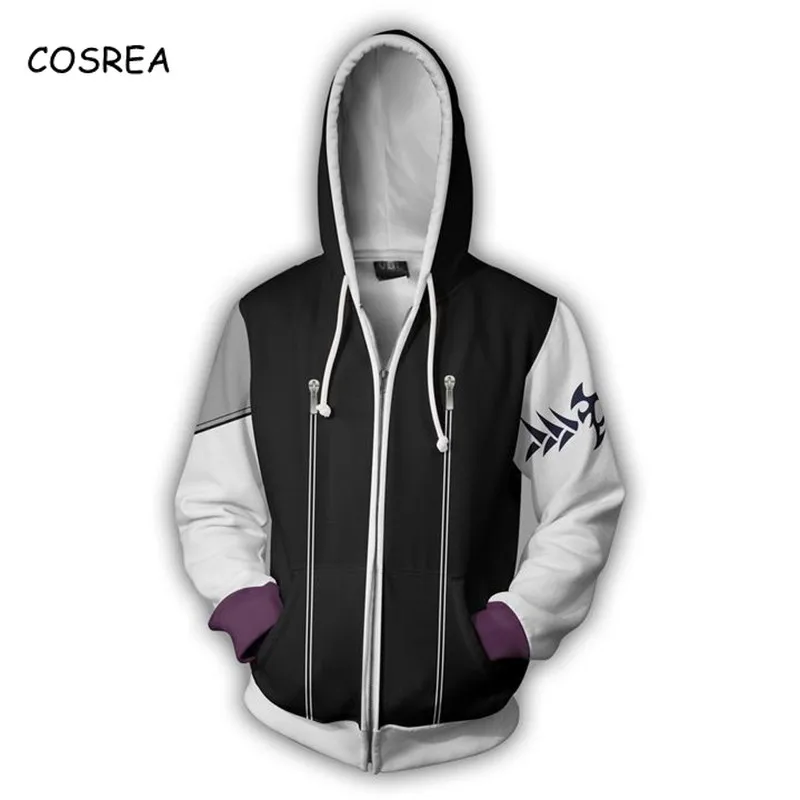 Свитшоты Cosrea с рисунком сказочного хвоста повседневное пальто одежда худи
