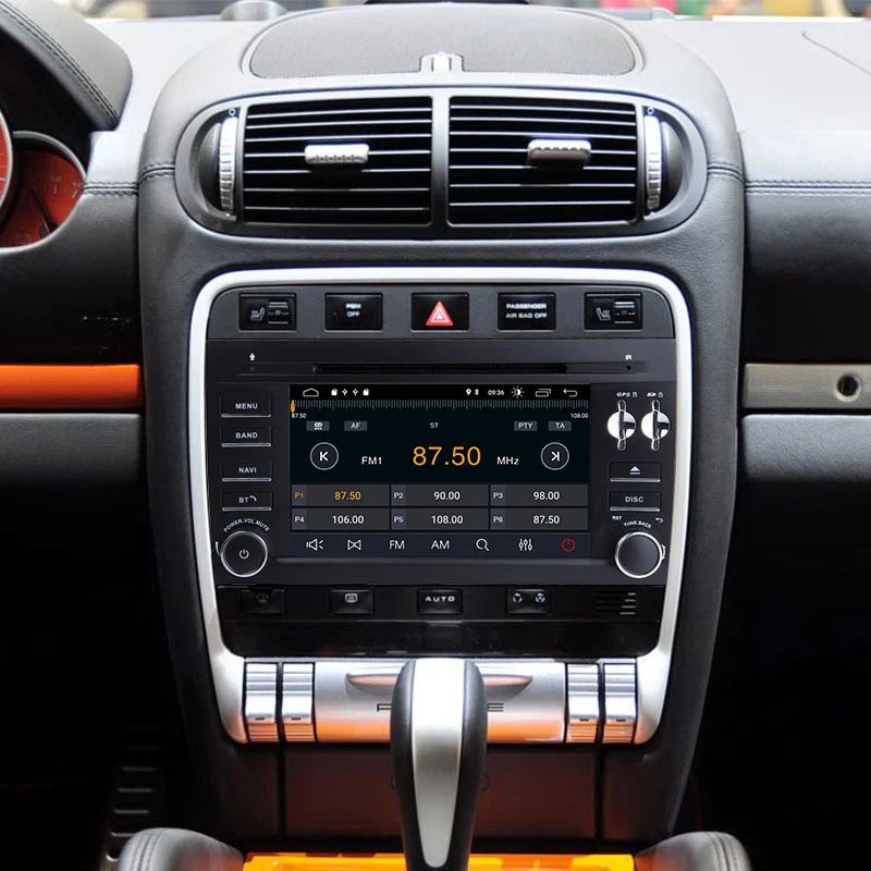 2 Din Android 9 0 автомобильный DVD мультимедиа для Porsche Cayenne S GTS 2003-2010 GPS навигация cd